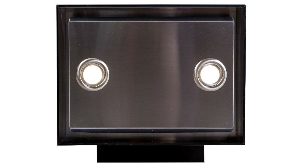 Okap VDB Cube P Czarny LED oświetlenie oszczędne