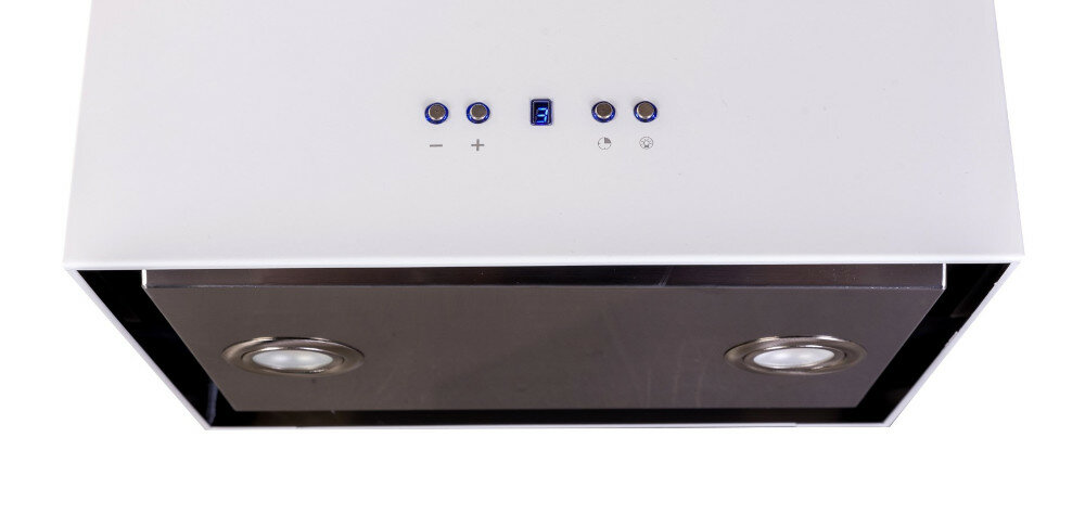 Okap VDB Cube P Biały LED oświetlenie oszczędne