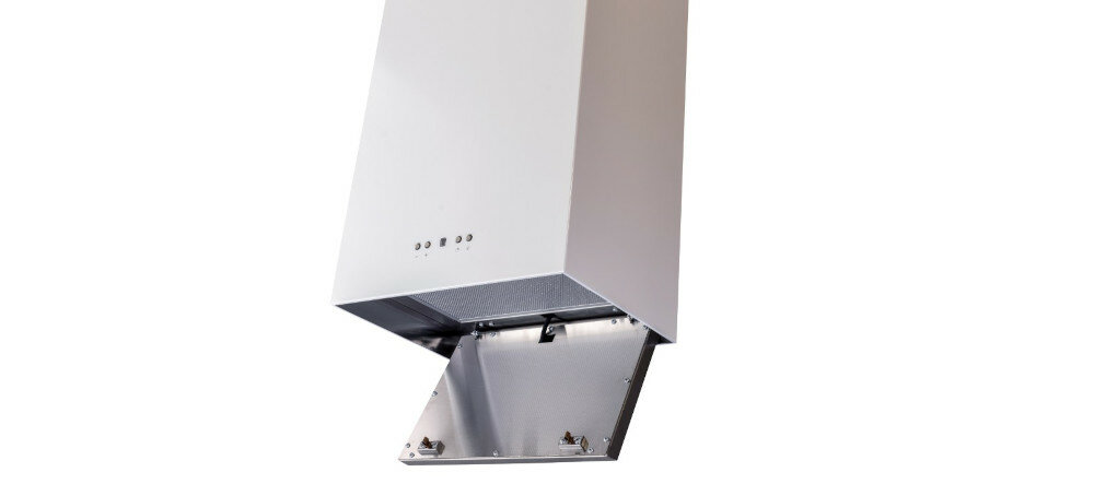 Okap VDB Cube P Biały wyciąg pochłaniacz