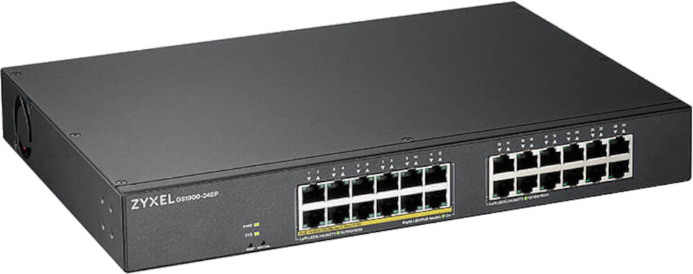 Switch ZYXEL GS1900-24EP-EU0101F zasilanie technologie PoE