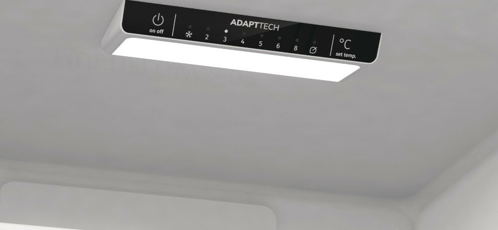 GORENJE-NRK6192SYBK lodówka oświetlenie led oszczędność energia przyjemne jasność