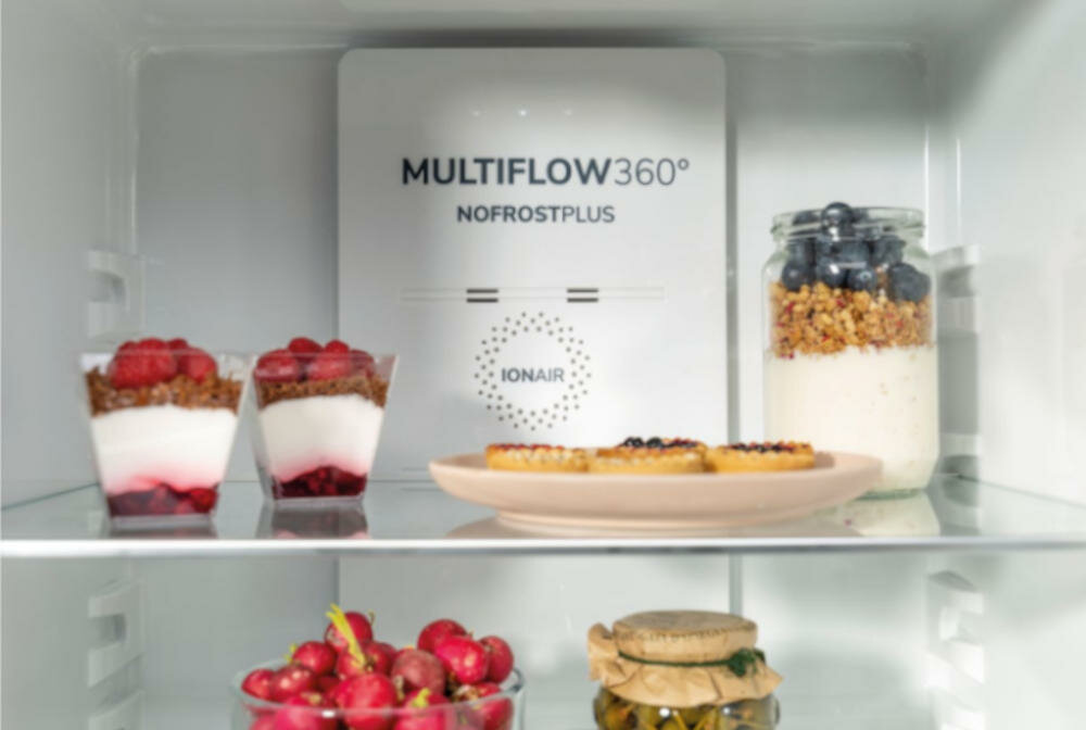 GORENJE-NRK6192SYBK lodówka innowacja ionair jony równomiernie multiflow