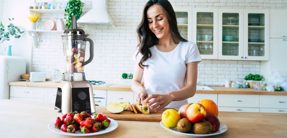 Blender kielichowy G21 Perfection Grafitowy BPA Free tritan nowoczesne rozwiazane bezpieczenstwo