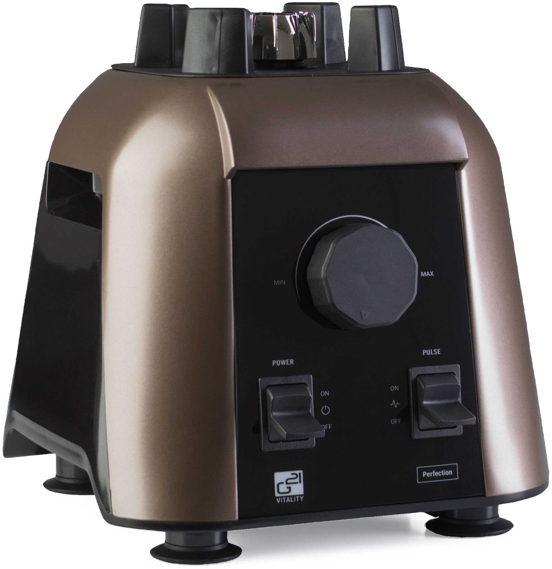 Blender kielichowy G21 Perfection Grafitowy regulacja obroty czas ustawienia