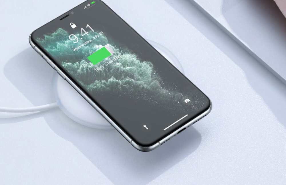 ŁADOWARKA INDUKCYJNA BASEUS JELLY 15W BIAŁA kompatybilność technologia QI