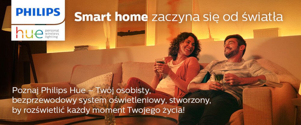 Naświetlacz zewnętrzny PHILIPS HUE 915005731401 renomowanej cenionej wyposażony w zintegrowane źródło świateł LED moc łączna moc strumienia świetlnego MOSTEK HUE na zewnątrz w dowolnym obszarach solidny odporny stwarza idealny nastrój piękny szeroko funkcjonalnym