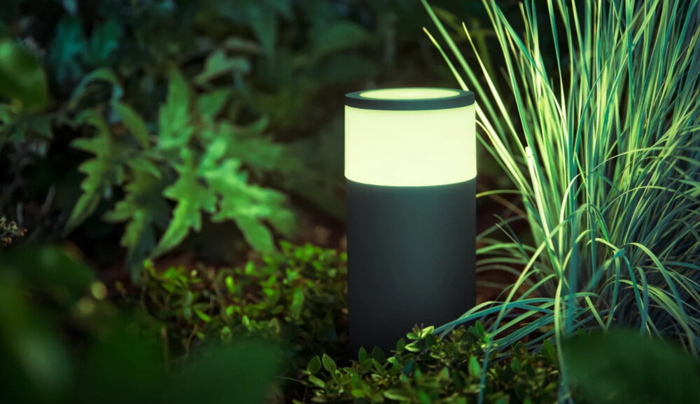 Lampa zewnętrzna PHILIPS HUE Calla 915005630301 915005630301 lampa ogrodowa niepowtarzalna atmosfera magiczny nastroj