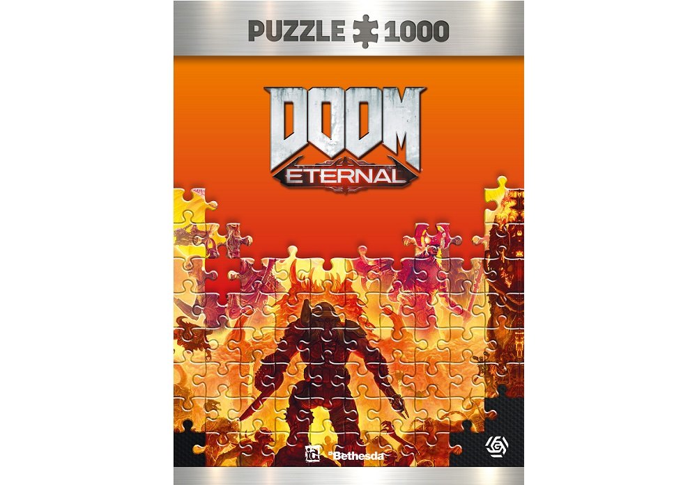 Puzzle CENEGA Doom Eternal (Mykir) zabawa dzieci dorośli prezent gift PC