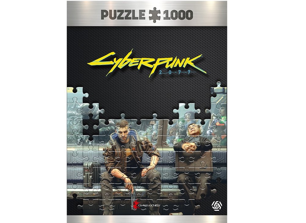 Puzzle CENEGA Cyberpunk 2077 (Metro) zabawa dzieci dorośli prezent PC