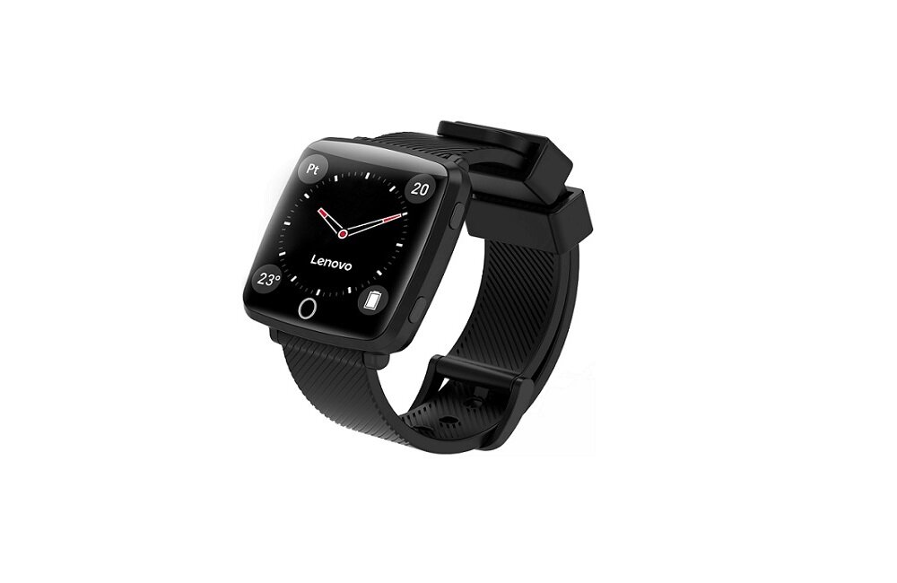 Smartwatch LENOVO Carme Czarny PASEK Z SILIKONU ELASTYCZNOŚĆ ELEGANCJA