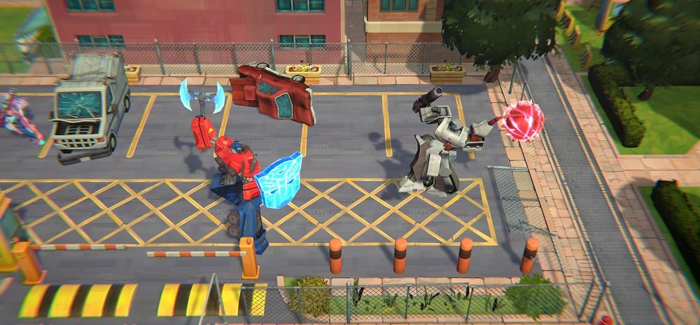 Transformers Battlegrounds Gra PS4 screen 2