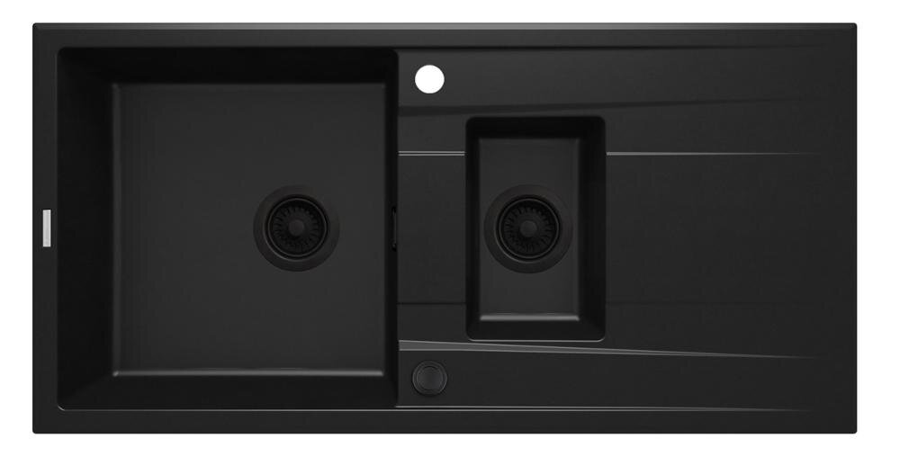 DEANTE Eridan ZQE N513 zlewozmywak komora blat połysk powierzchnia ociekacz owoce warzywa woda naczynia