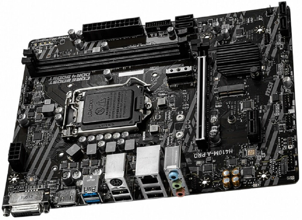 Płyta główna MSI H410M-A Pro - Seria PRO, czyli stabilność i kontrola