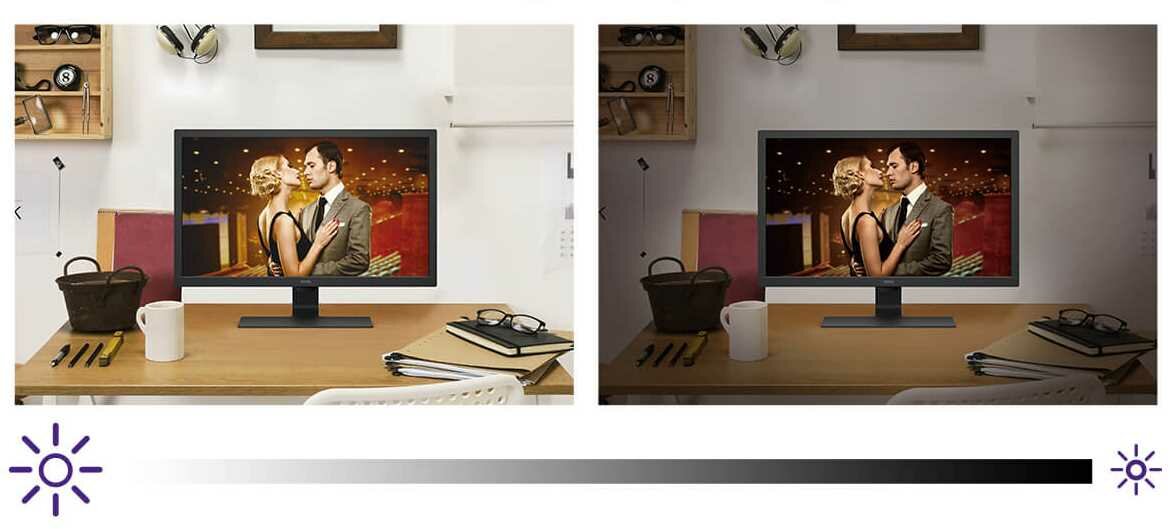 Monitor BENQ GL2480E - Jasność