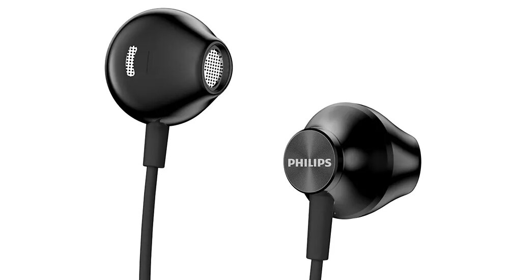 Słuchawki douszne PHILIPS TAUE100BK/00 Czarny łączność przewodowa kabel długość