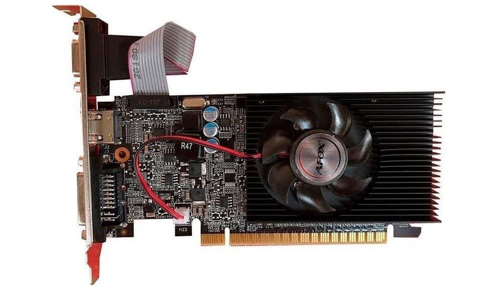 Karta graficzna AFOX GeForce GT610 V6 2GB wiatrak