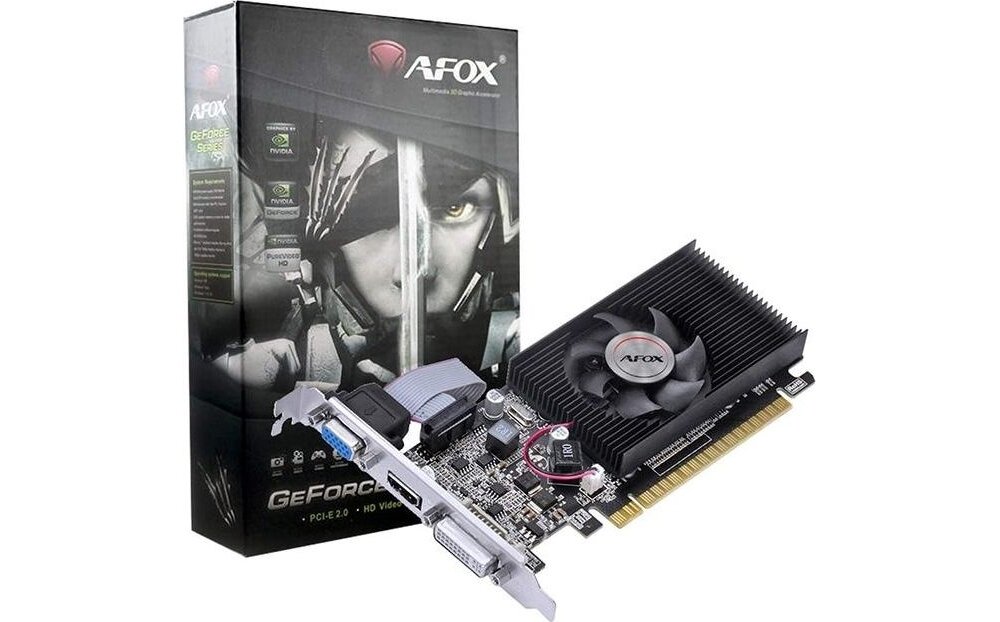 Karta graficzna AFOX GeForce GT610 V6 2GB obraz
