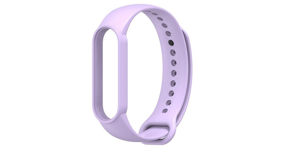 Pasek TECH-PROTECT IconBand do Xiaomi Mi Band 5 fioteletowy widok ogólny przód