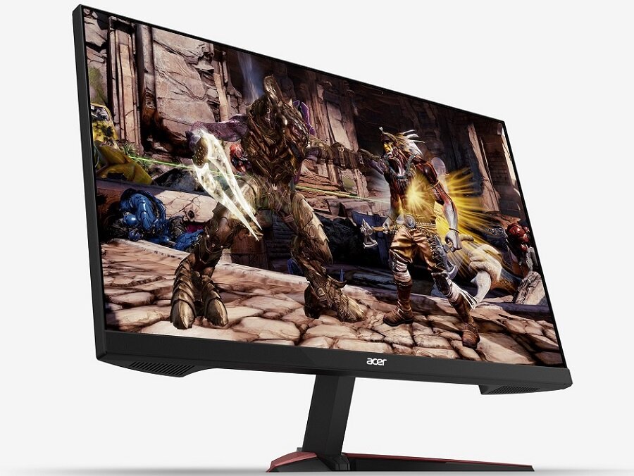 Monitor Acer Nitro VG240Y - atrakcyjny wygląd ZeroFrame wąska ramka