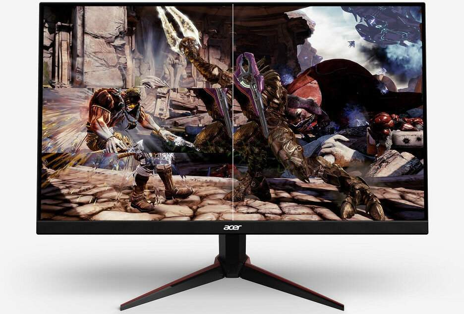 Monitor Acer Nitro VG240Y - technologia freesync synchronizacja częstotliwości odświeżania