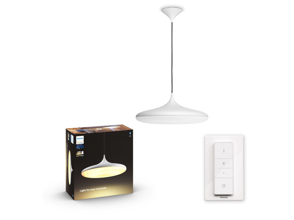 Oprawa wisząca PHILIPS HUE Cher 915005912701 rozszerz możliwości dodając mostek Philips Hue Bridge do 50 punktów światła stwórz harmonogramy automatycznie zapalającego się światła synchronizuj światło