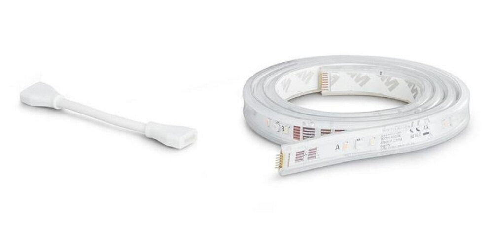 Taśma LED PHILIPS HUE White and Color Ambiance Wi-Fi długość 1 metr do oświetlenia bezpośredniego podkreśli wybrany akcent