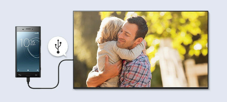 Telewizor SONY LED KD-X7055BAEP  - plug and play