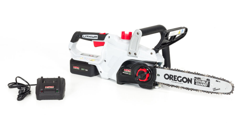 Pilarka akumulatorowa NAC CB18-30-B40-S silnik moc pojemnosc tyl