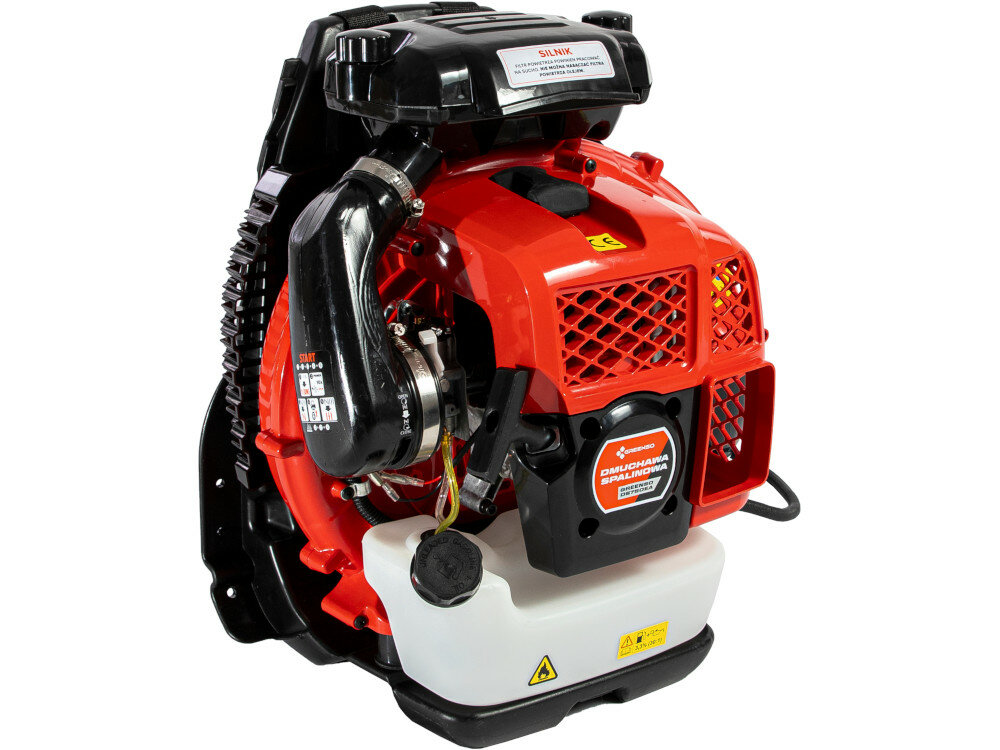 Dmuchawa do liści GREENSO DS750EA silnik moc pojemnosc