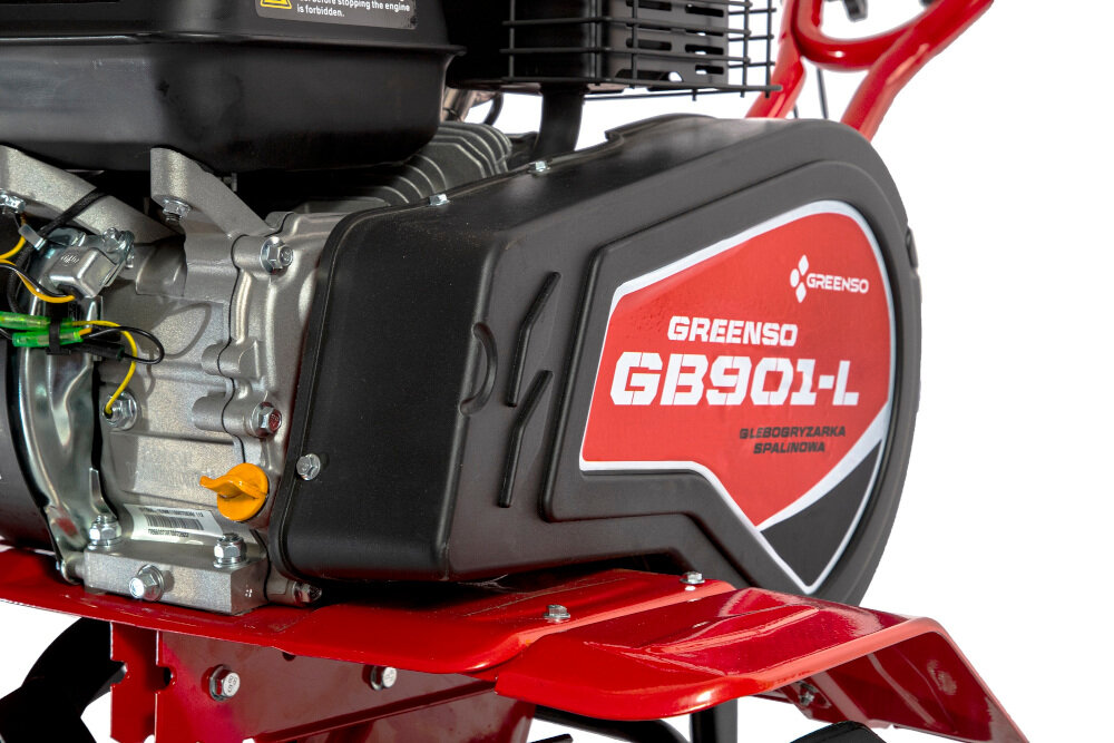 Glebogryzarka spalinowa GREENSO GB901-L silnik moc 6,5 KM