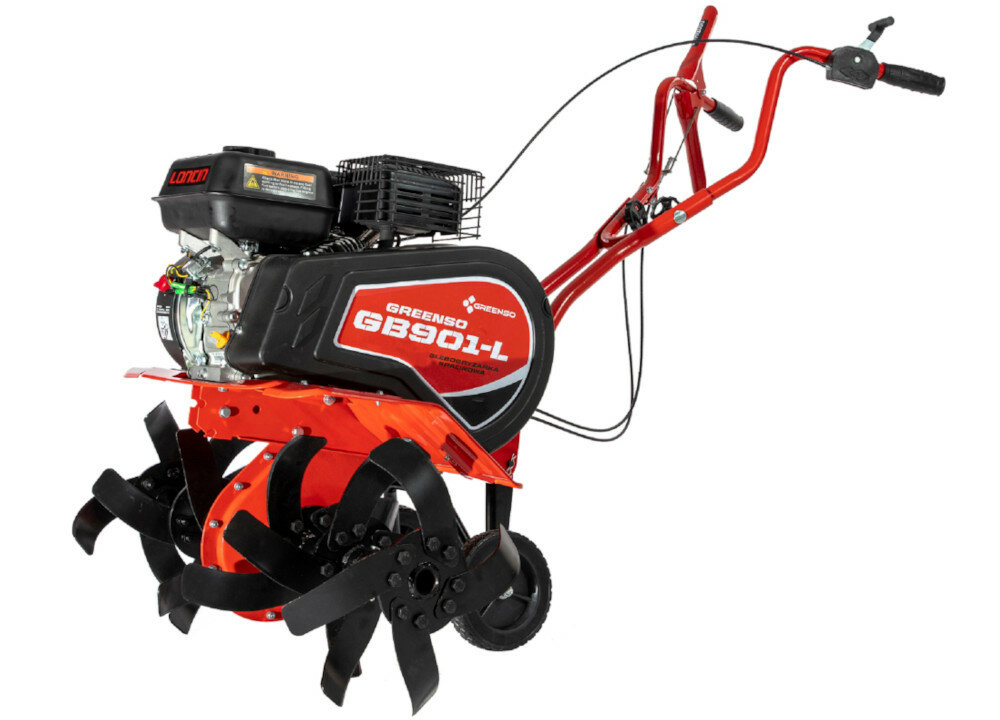 Glebogryzarka spalinowa GREENSO GB901-L cicha praca