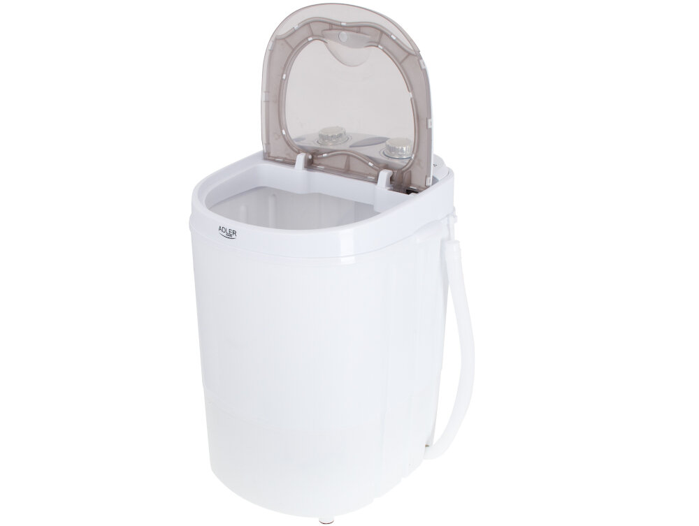 Pralko wirowka turystyczna ADLER AD 8055 niewielkie wymiary duza ilosc waga pojemnosc 3kg