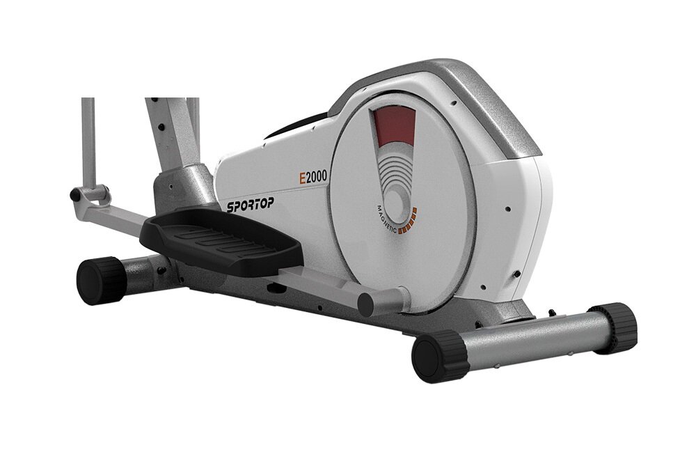 Orbitrek magnetyczny SPORTOP E2000P Pełna mobilność koło zamachowe regulowane platformy