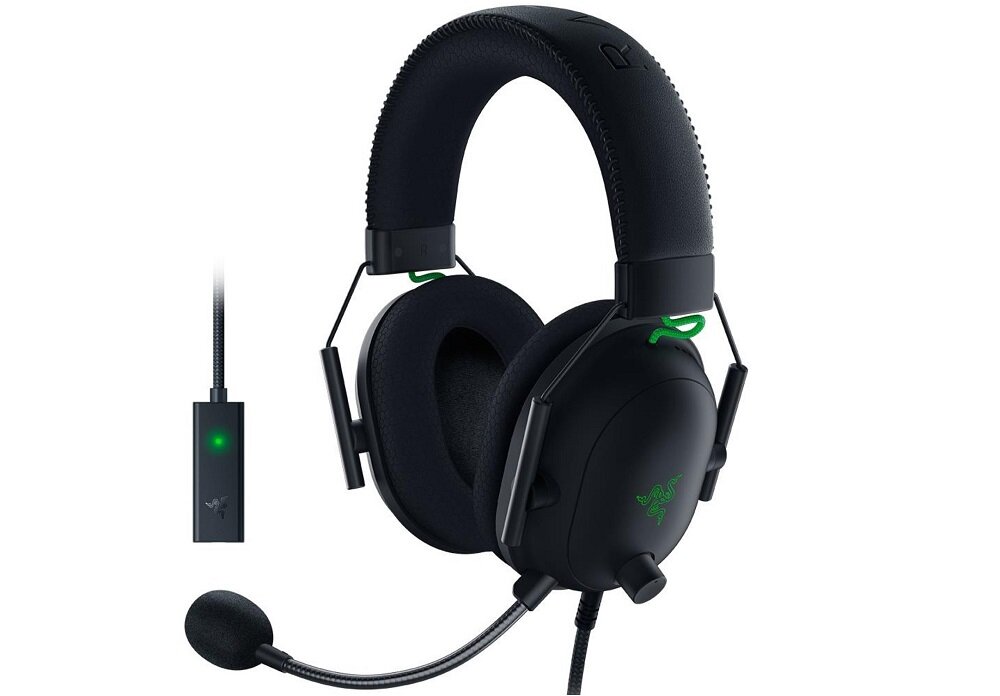 Słuchawki RAZER BlackShark V2 lekkie dla graczy miekkie poduszki komfortowe