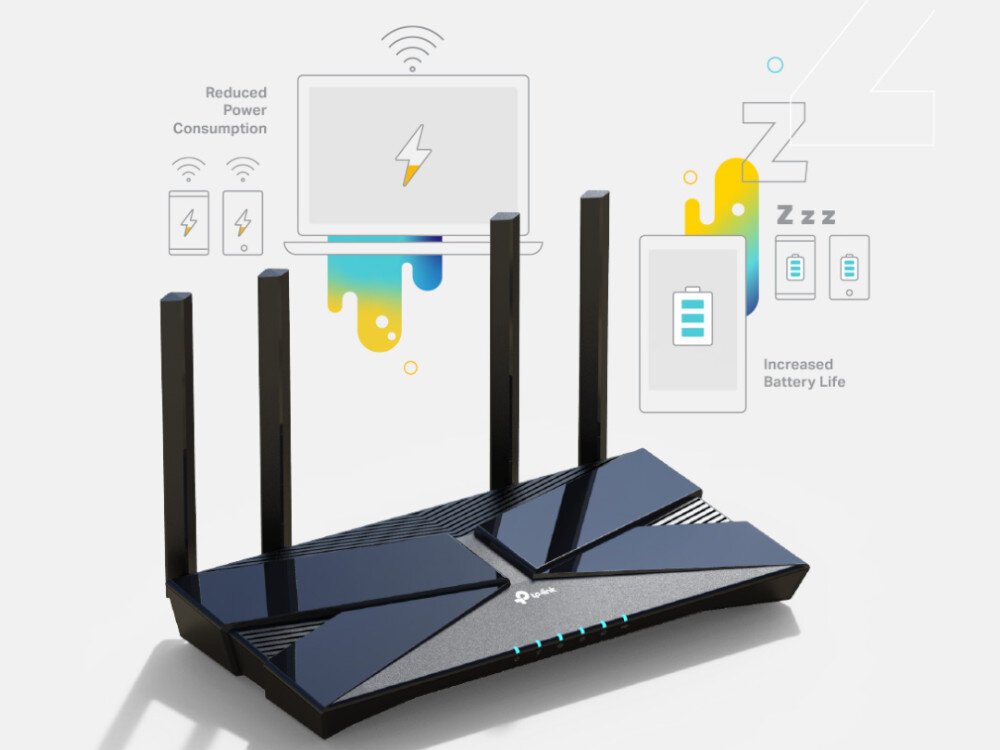 Router TP-LINK Archer AX1500 funkcji Target Wake Time