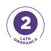 2 lata gwarancji