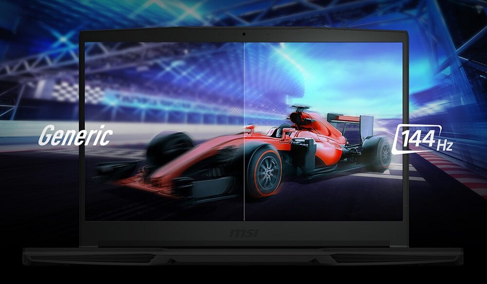 MSI GF75 Thin 10SCSR - Wąska ramka wyświetlacza
