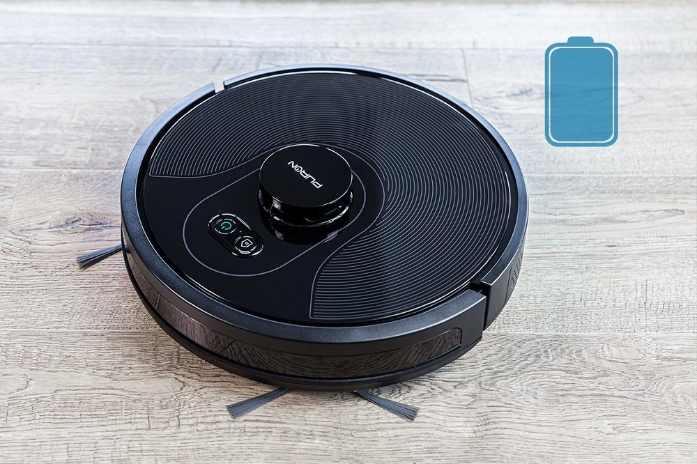 Robot-sprzątający-PURON-PR10 pojemna bateria