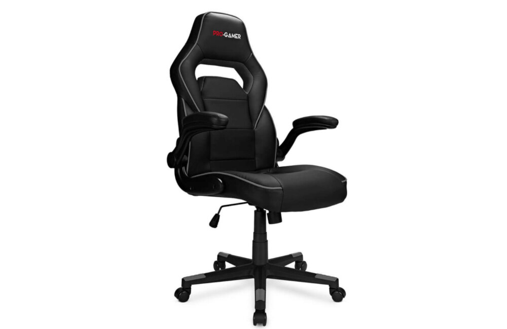 Fotel PRO-GAMER Strike Szary funkcjonalny ergonomiczny design
