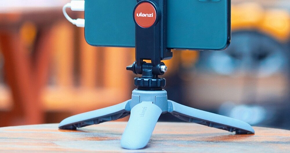 Statyw ULANZI MT-10 smartfon fotografia aparat gimbal stabilne uchwyt montaż gwint