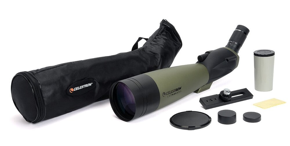 Luneta CELESTRON Ultima 100 cały zestaw