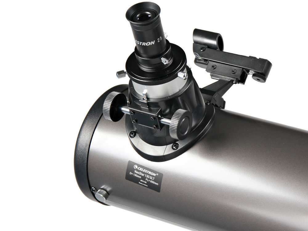 Teleskop CELESTRON NexStar 130 SLT trzy jasne obiekty automatycznie dostosowuje precyzyjnie