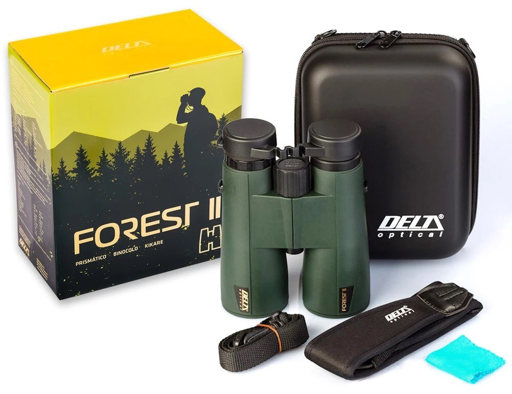 Lornetka DELTA OPTICAL Forest II 12x50 Wyposażenie
