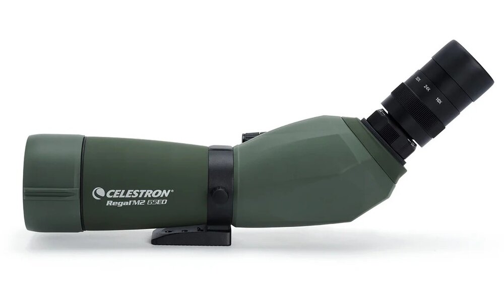 Luneta Celestron Regal M2 65 z boku   