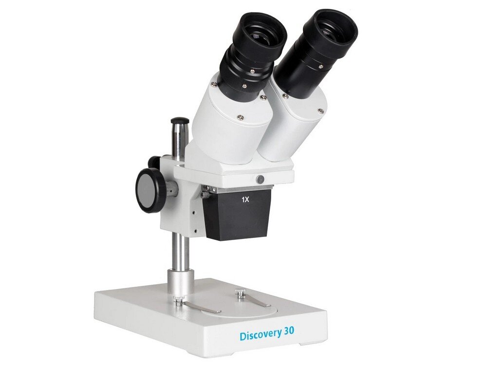 Mikroskop DELTA OPTICAL Discovery 30 od przodu  