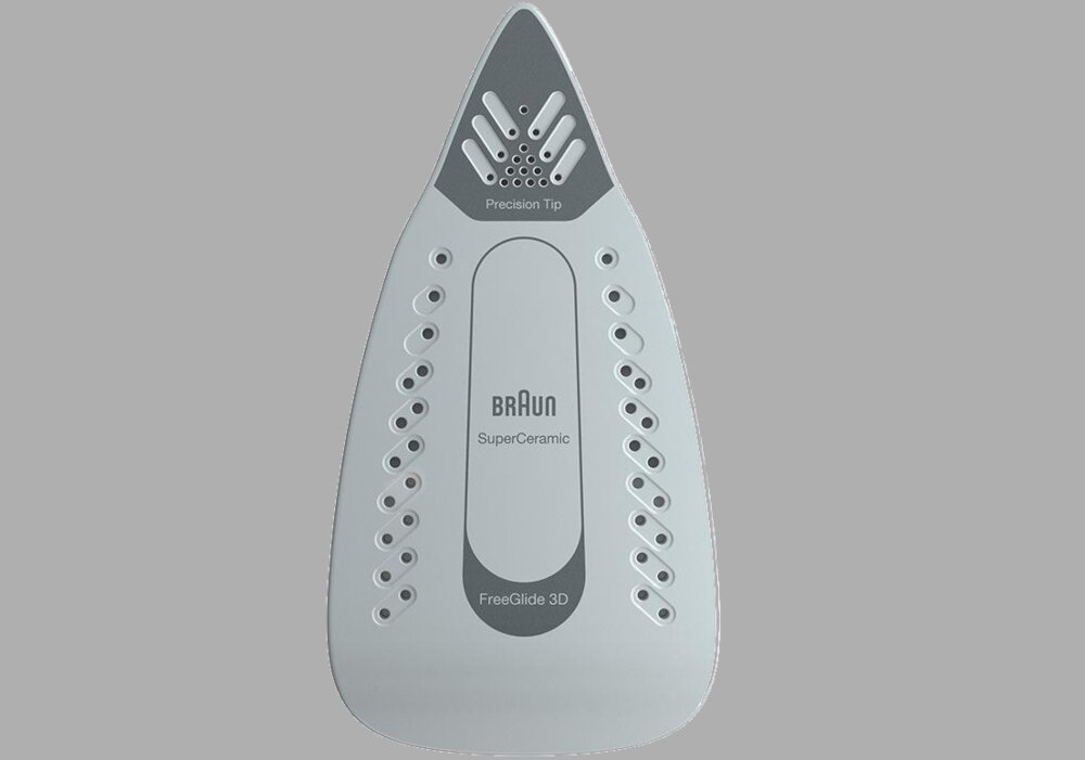 zelazko BRAUN TexStyle 5 SI 5006 BL Trwala stopa SuperCeramic rezultaty rownomierne rozporwadzanie ciepla