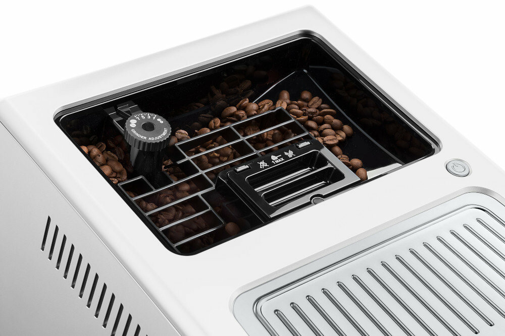 Ekspres DELONGHI PrimaDonna Class ECAM550.65.W Technologia mielenia