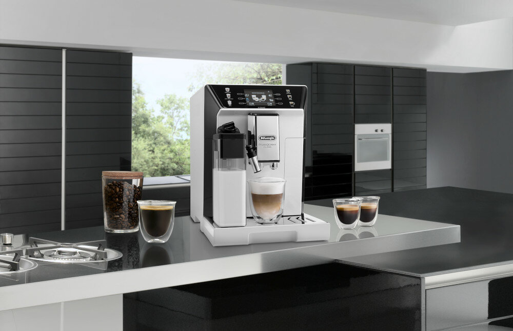 Delonghi Primadonna Class Ecam550 65 Ms DELONGHI PrimaDonna Class ECAM550.65.W Ekspres - ceny i opinie w Media