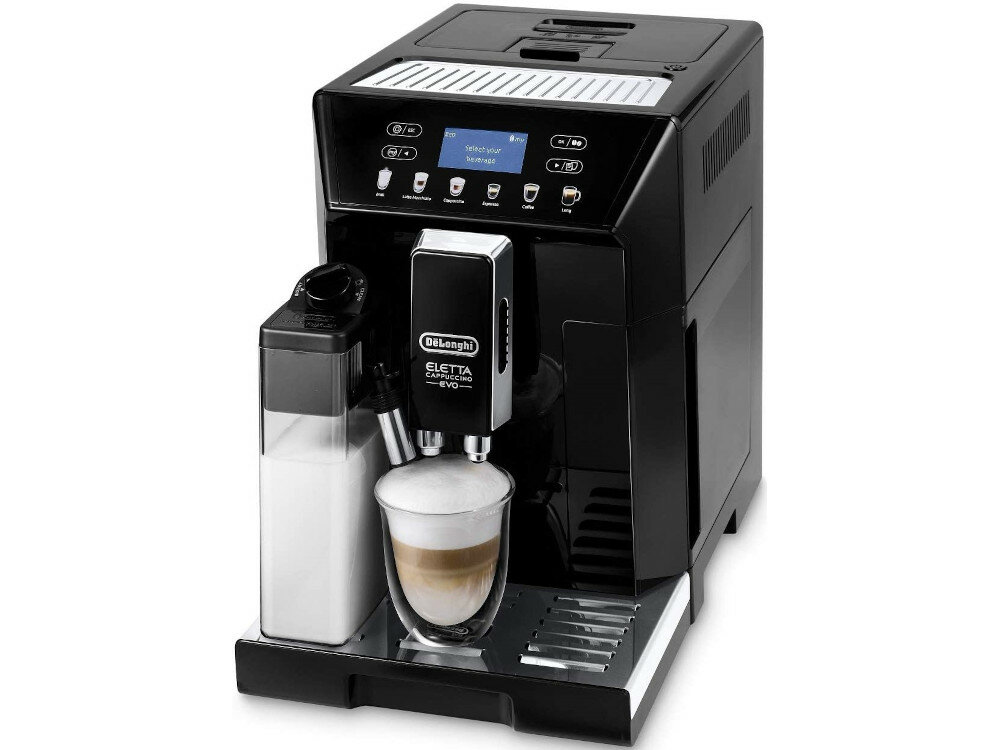 ekspres automatyczny DE'LONGHI Eletta ECAM 46.860.B optymalne cisnienie