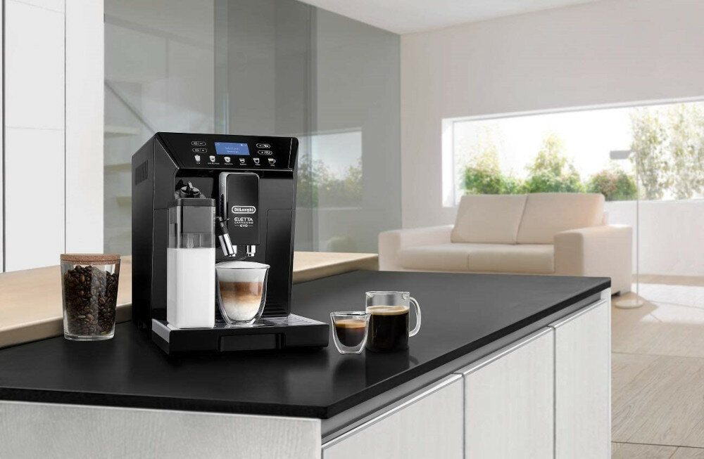 ekspres automatyczny DE'LONGHI Eletta ECAM 46.860.B lattecrema spienianie